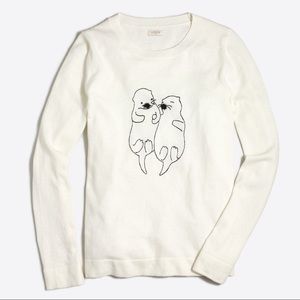 Cream Otter Teddie Sweater
